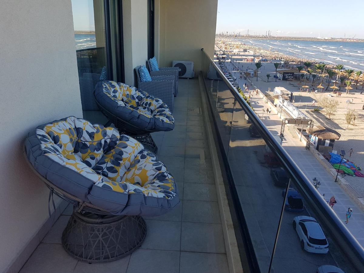 Panoramis Promenada-Cezar Appartement Năvodari Buitenkant foto